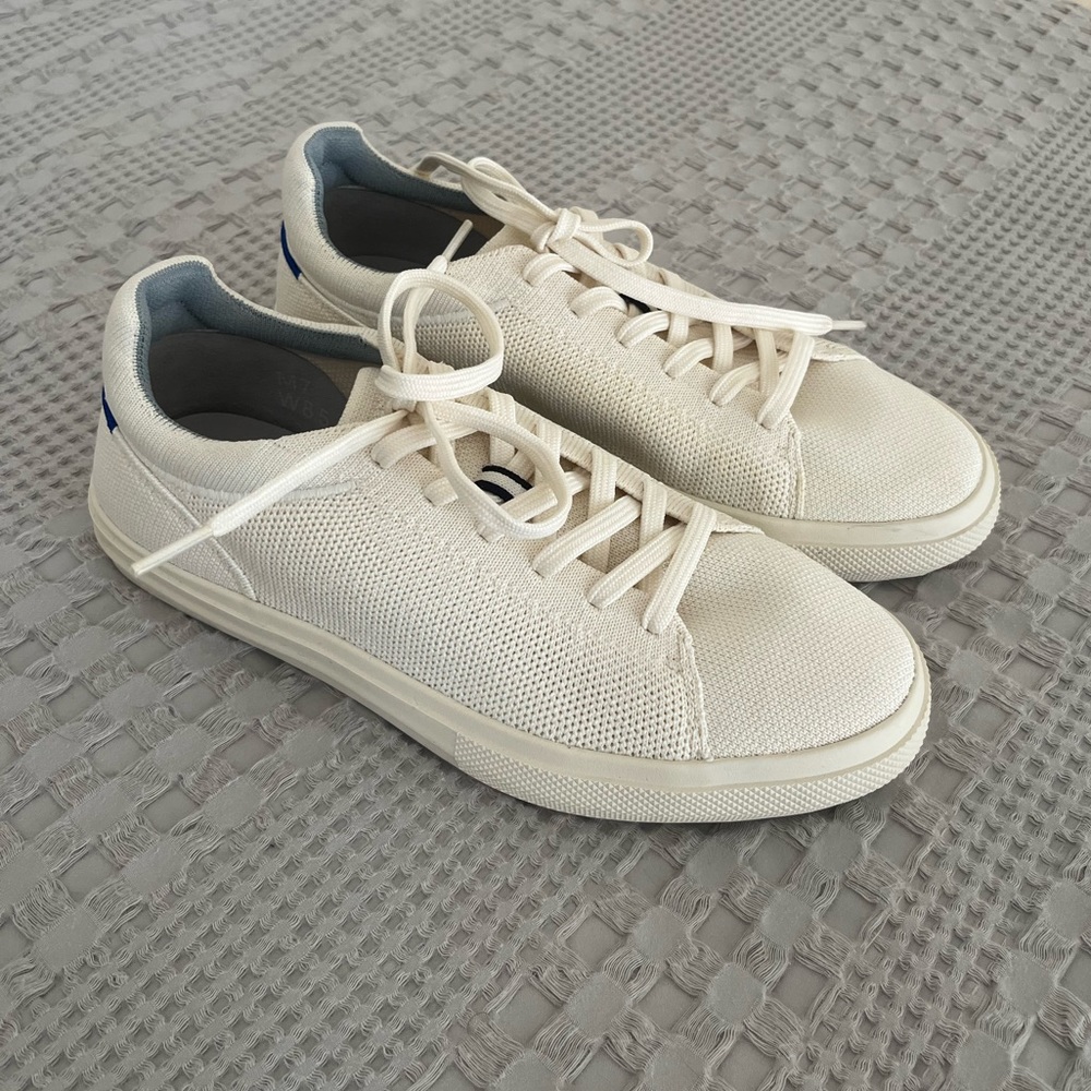Rothy’s Women’s 8.5, The RS02 Sneaker in Bone White